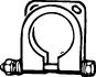 WALKER 86186 Mounting Kit, silencer